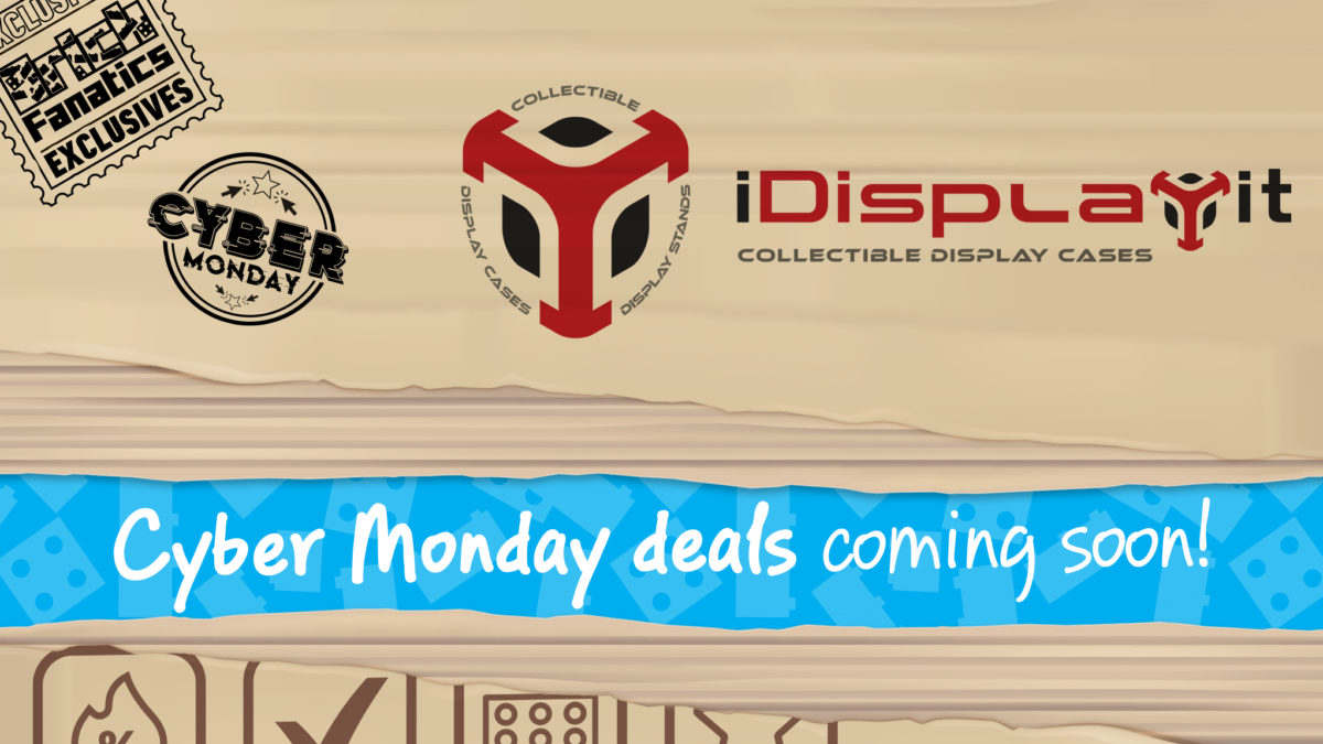 Don’t miss our exclusive Cyber Monday deal on LEGO display cases with iDisplayit