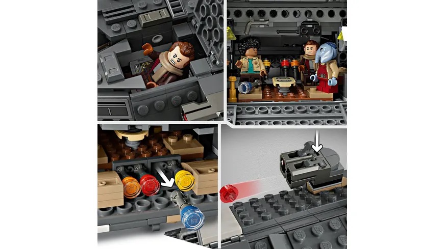 LEGO Star Wars 75374 Onyx Cinder Details