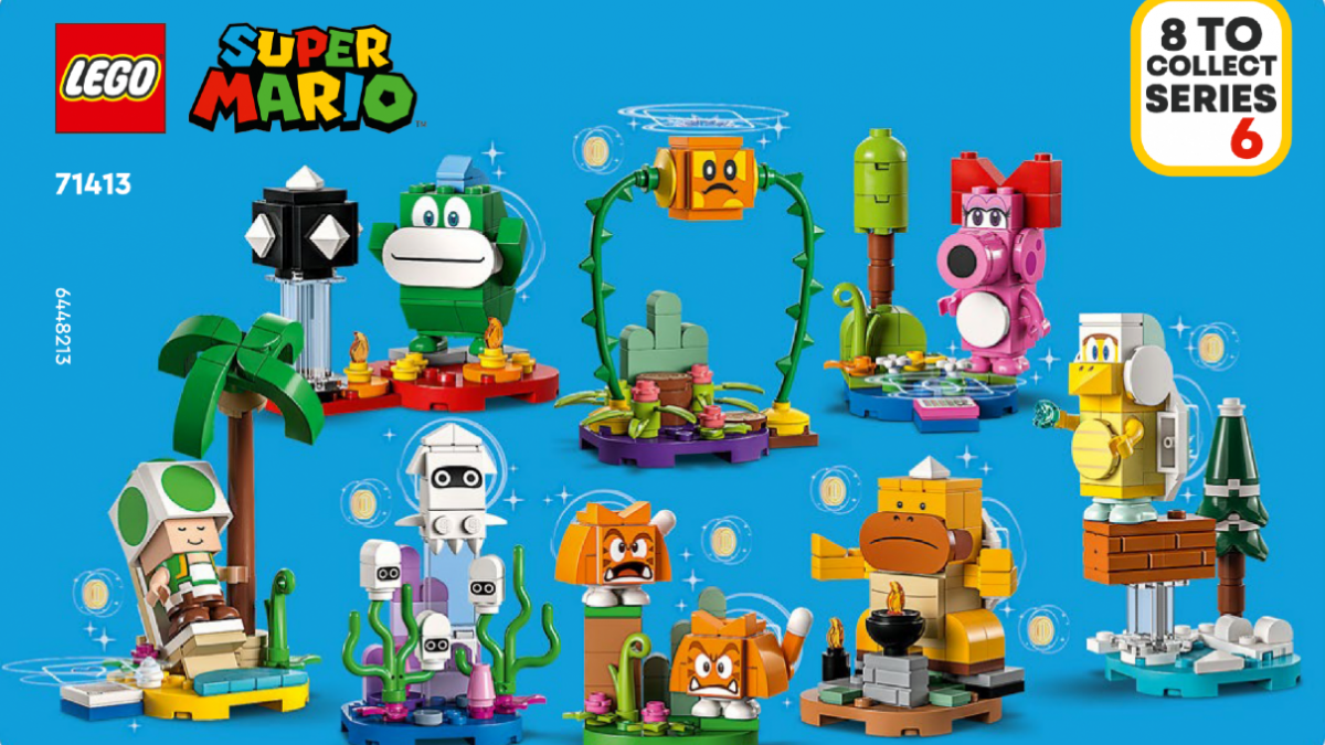 LEGO Super Mario 66749 Character Packs – Series 6 Bundle revealed