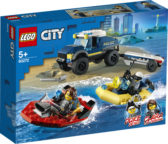 LEGO City 60272 Elite Police Boat Transporter 1