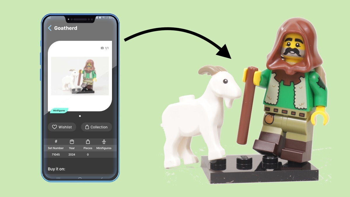 How to hack LEGO Minifigures Series 25 blind boxes with the Brick Search app