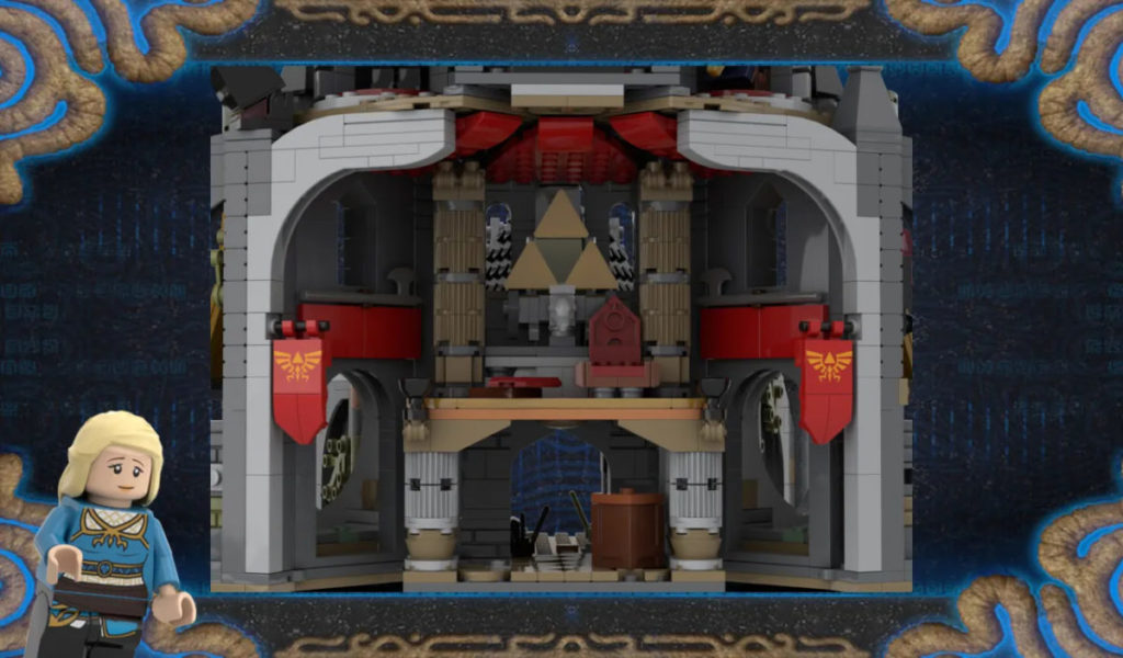 LEGO Ideas Legend of Zelda Breath of the Wild Hyrule Castle 2 1024x600