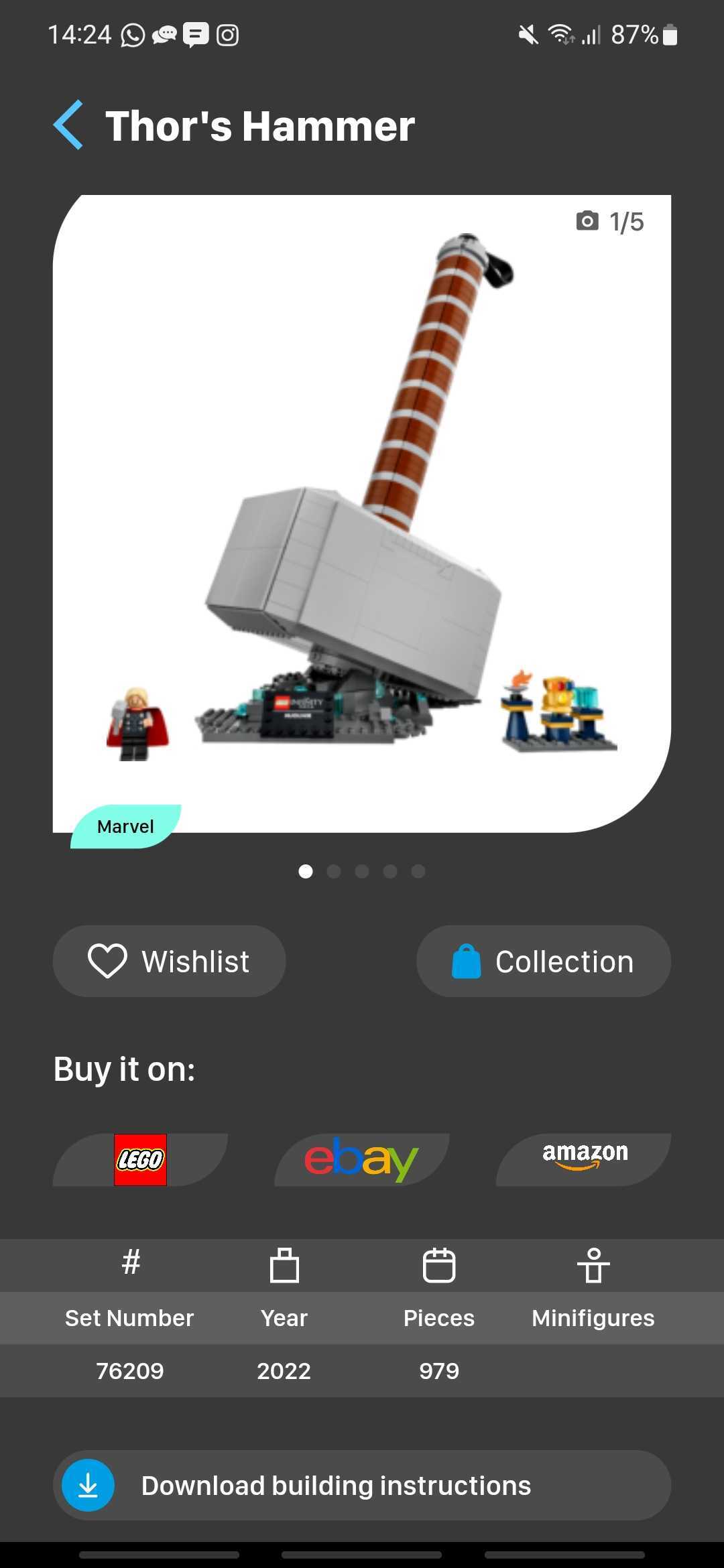Bricksearch Screenshot Building Instructions 1