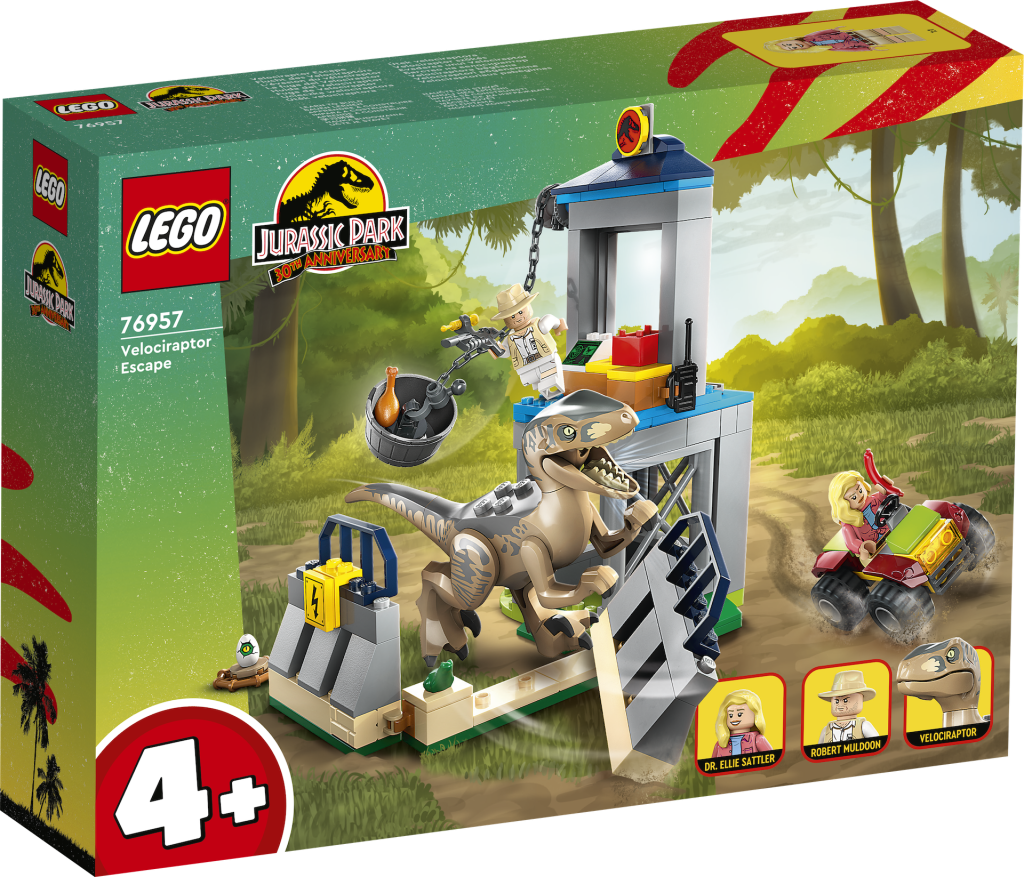 LEGO Jurassic Park 76957 Velociraptor Escape 1 1024x877