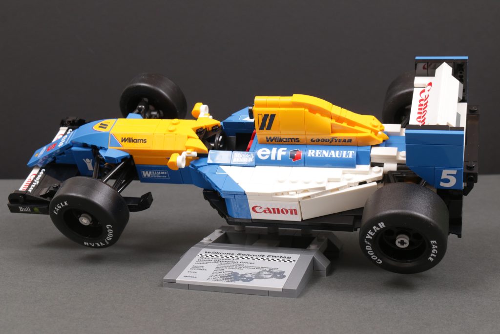 LEGO Icons 10353 Williams Racing FW14B Nigel Mansell review 10 1024x683