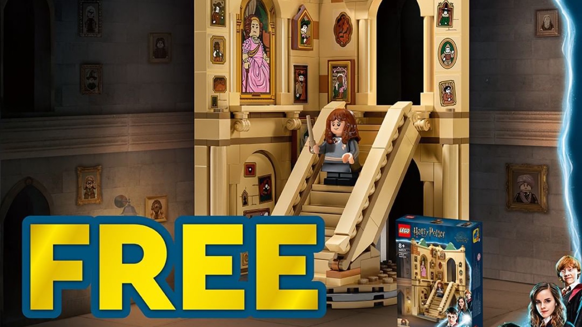 LEGO Harry Potter 40577 Hogwarts: Grand Staircase gift-with-purchase revealed
