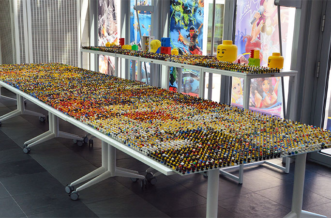 World record largest LEGO Minifigure collection
