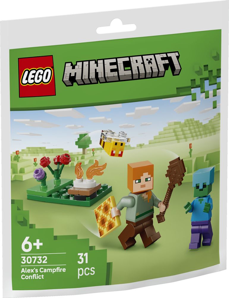 LEGO Minecraft 30732 Alexs Campfire Conflict