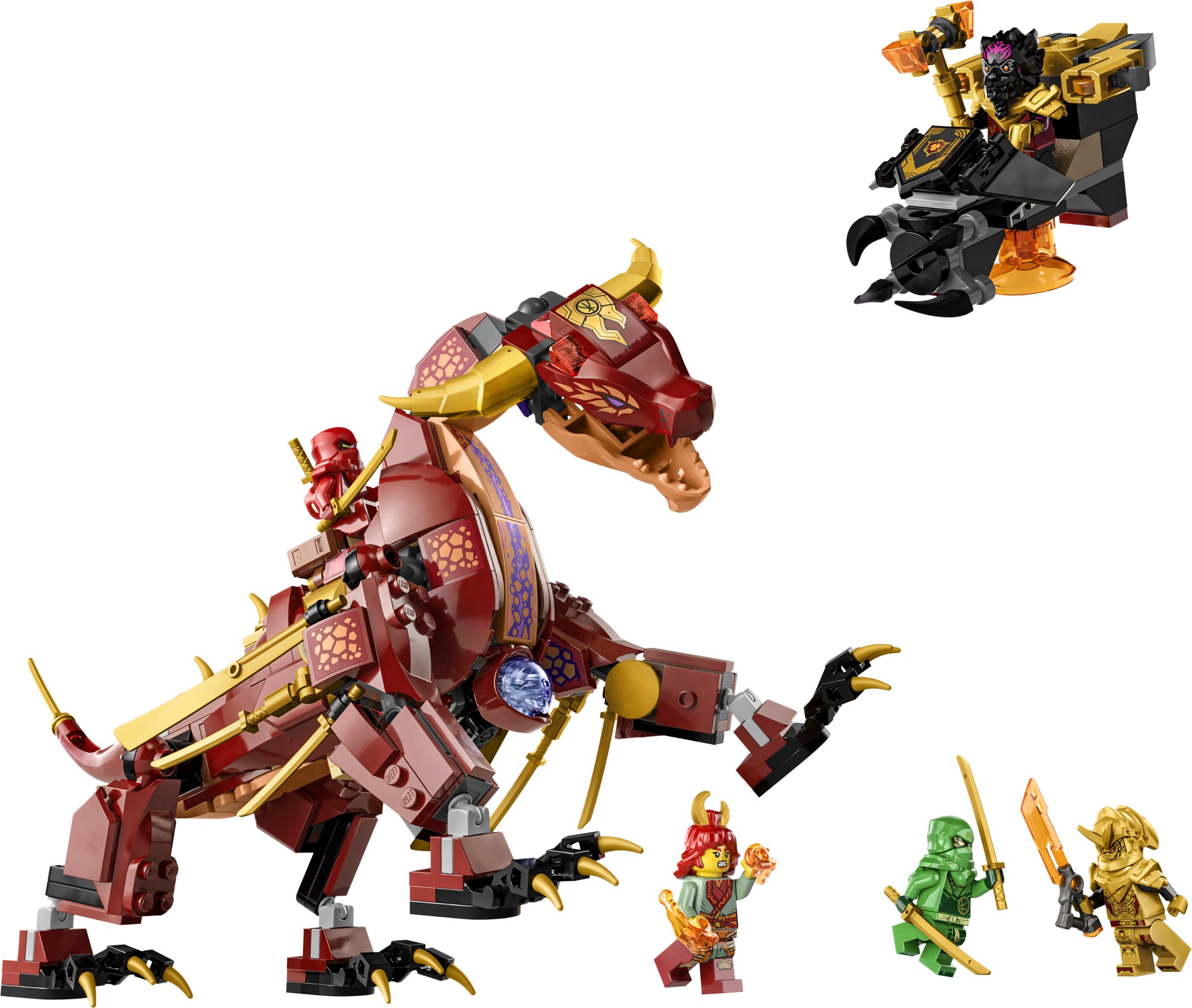 LEGO NINJAGO 71793 Heatwave Transforming Lava Dragon 3