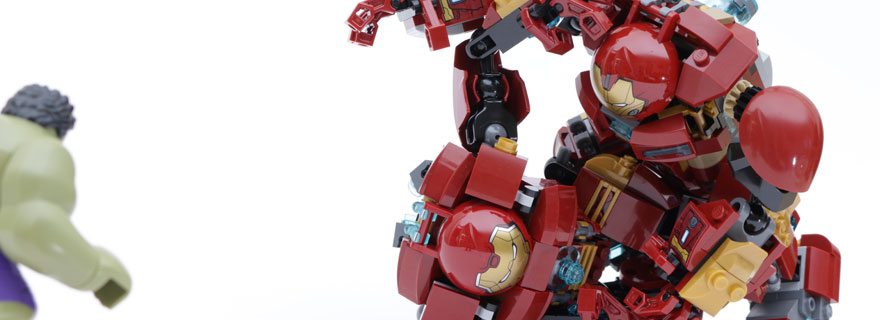 76104 The Hulkbuster Smash-Up vs. 76031 The Hulk Buster Smash