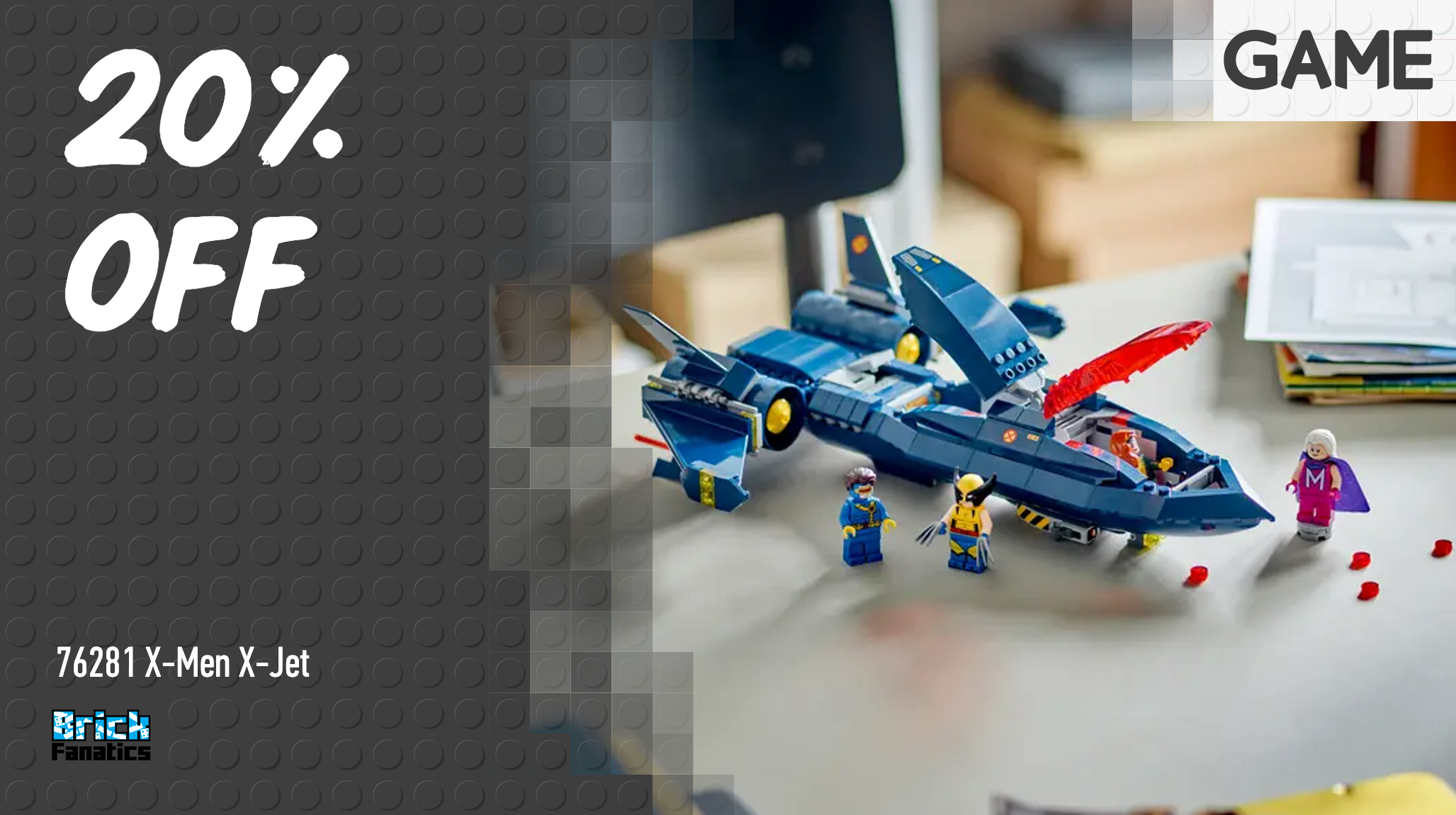 Back in stock: The perfect LEGO Marvel set for X-Men fans