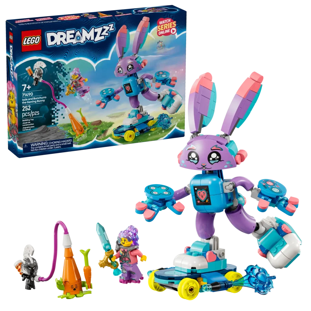 LEGO DREAMZzz 71490 Izzie and Bunchurro the Gaming Bunny  1024x1024