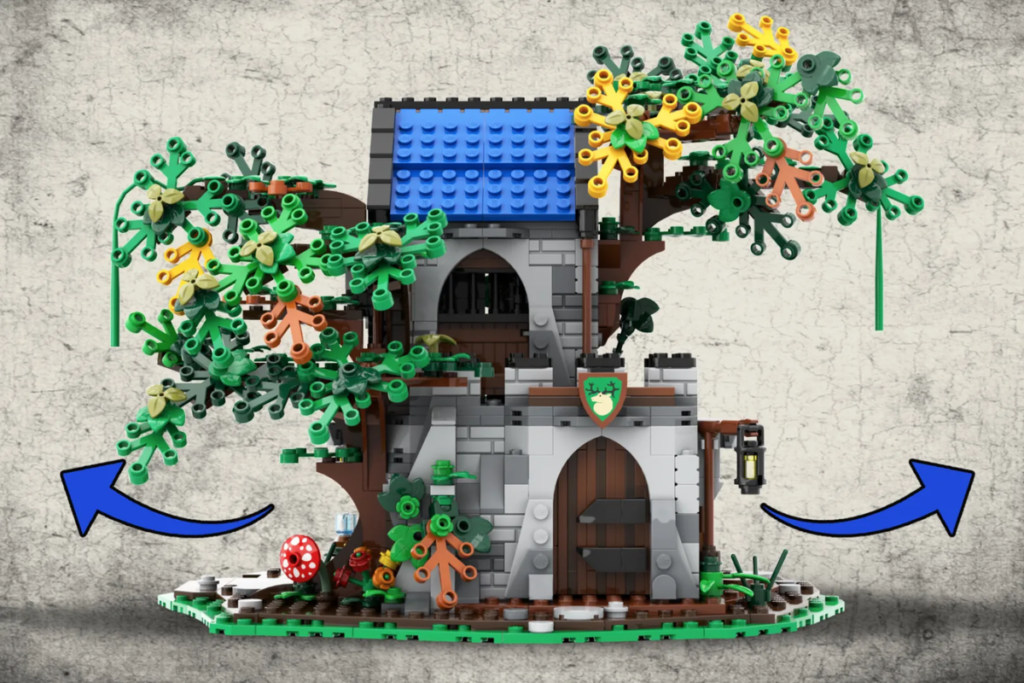 LEGO Ideas The Forestmen Secret Inn 2 1024x683
