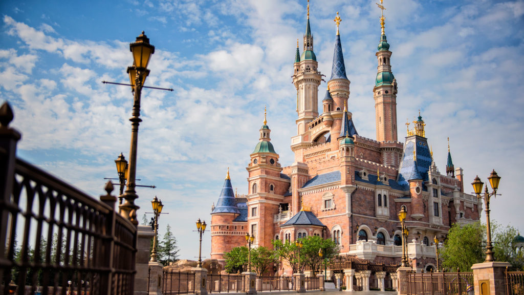 Shanghai Disney Resort Enchanted Storybook Castle
