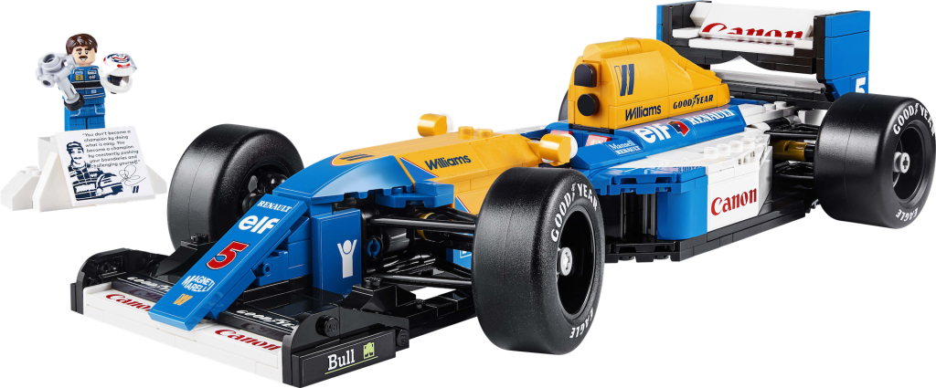 LEGO Icons 10353 Williams Racing FW24B Nigel Mansell 3 1024x425