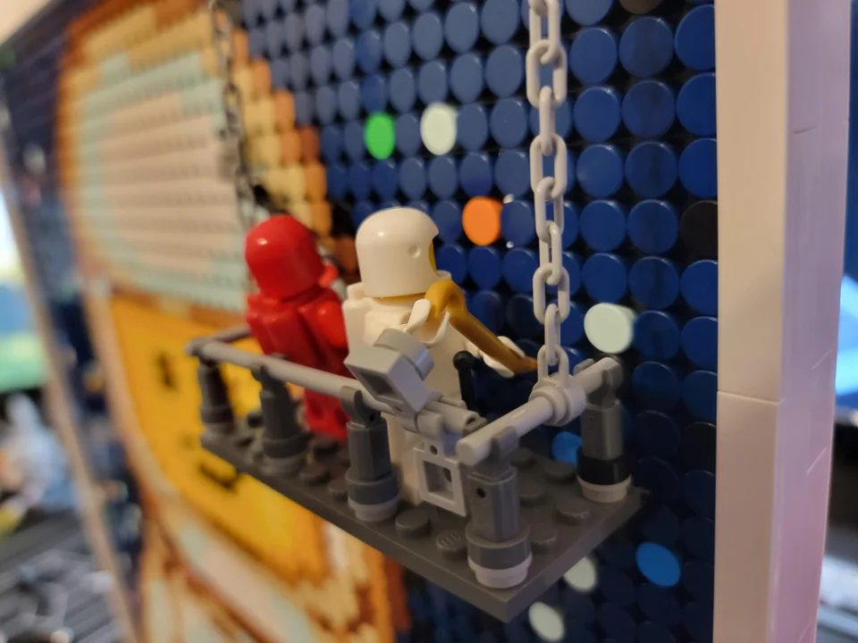 LEGO Art Project Painting Crew