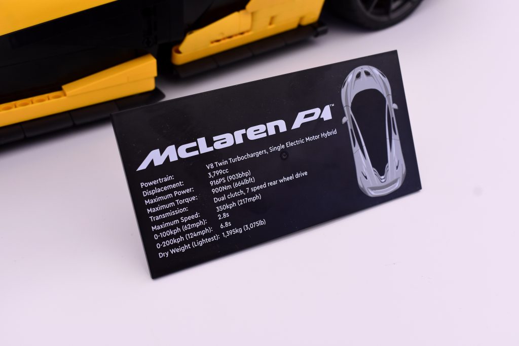 LEGO Technic 42172 McLaren P1 review 16 1024x683