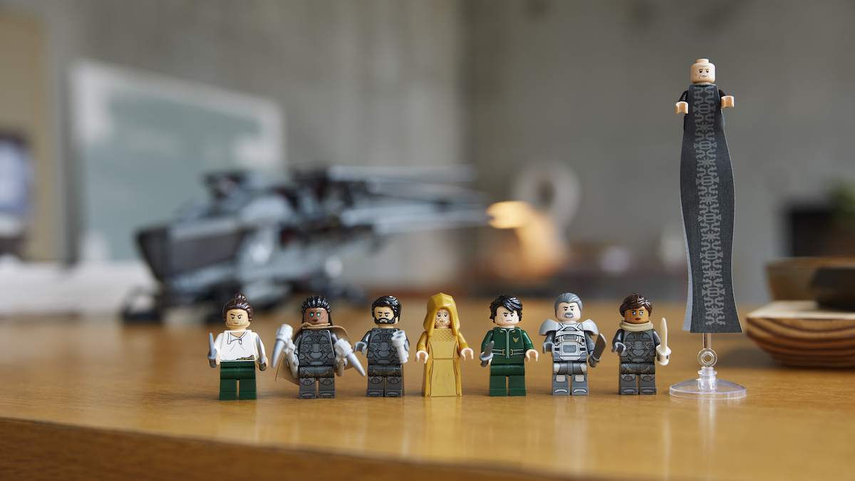 LEGO Icons Dune Ornithopter designers share behind-the-scenes of working on a licensed set