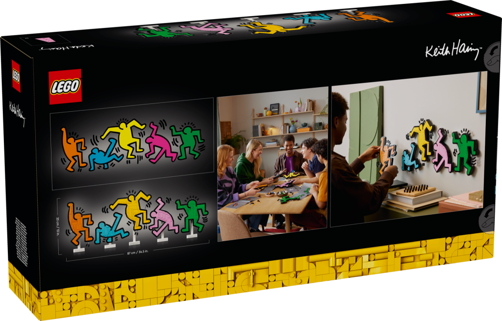 LEGO Art 31216 Keith Haring Dancing Figures 7 1024x655