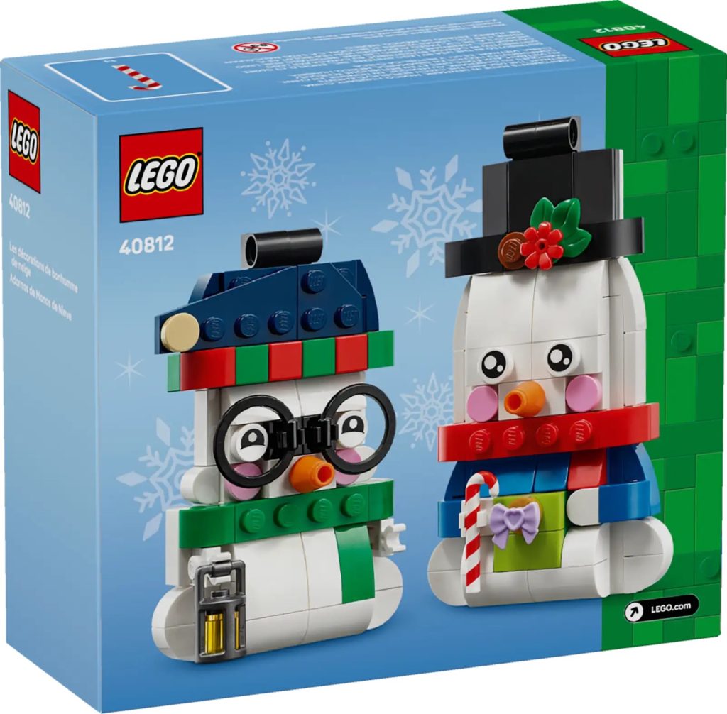 LEGO 40812 Snowman Ornaments 5 1024x1006