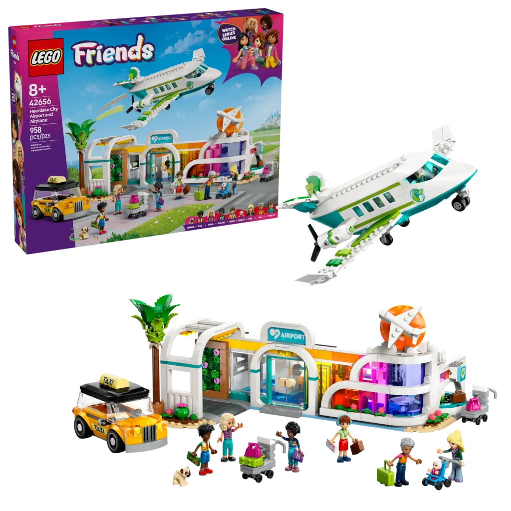 LEGO Friends LEGO Friends 42656 Heartlake City Airport and Airplane 1 1024x1024