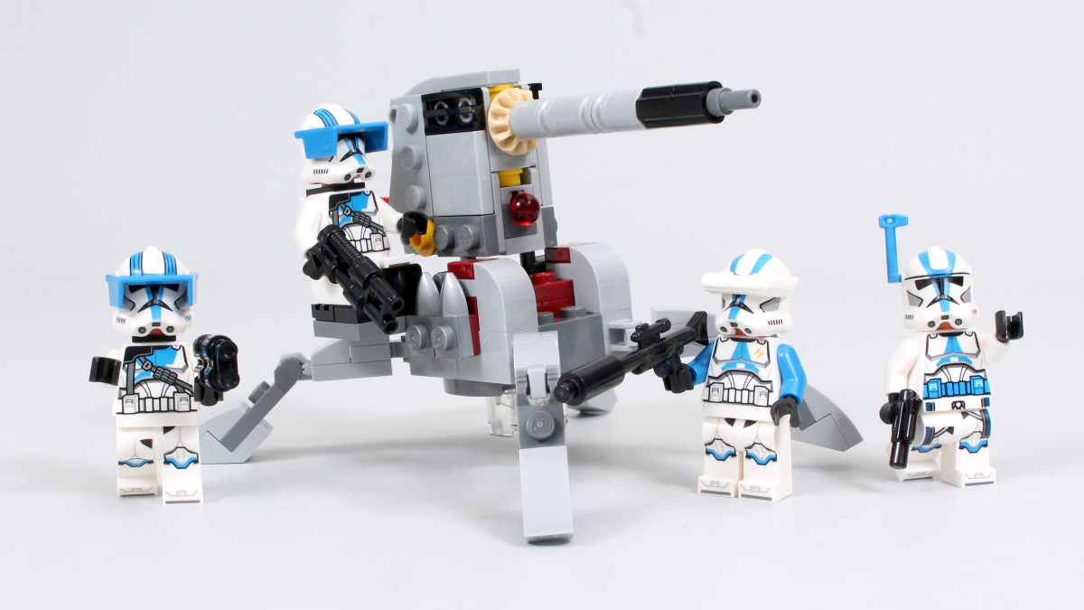 LEGO Star Wars 75345 501st Clone Troopers Battle Pack review