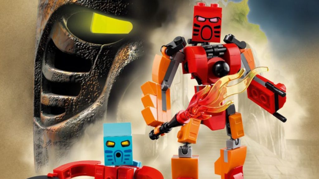 lego 40581 Tahu and Takua instructions poster recreation 1024x576