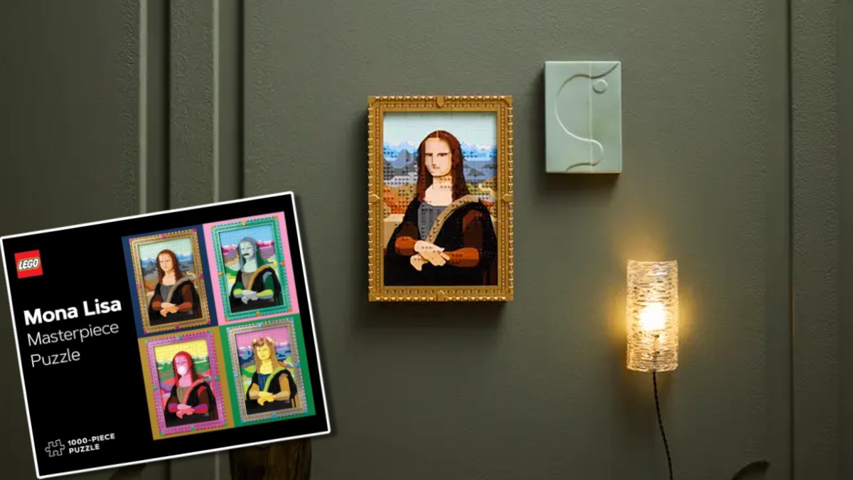 LEGO Mona Lisa companion puzzle now available to buy in official store