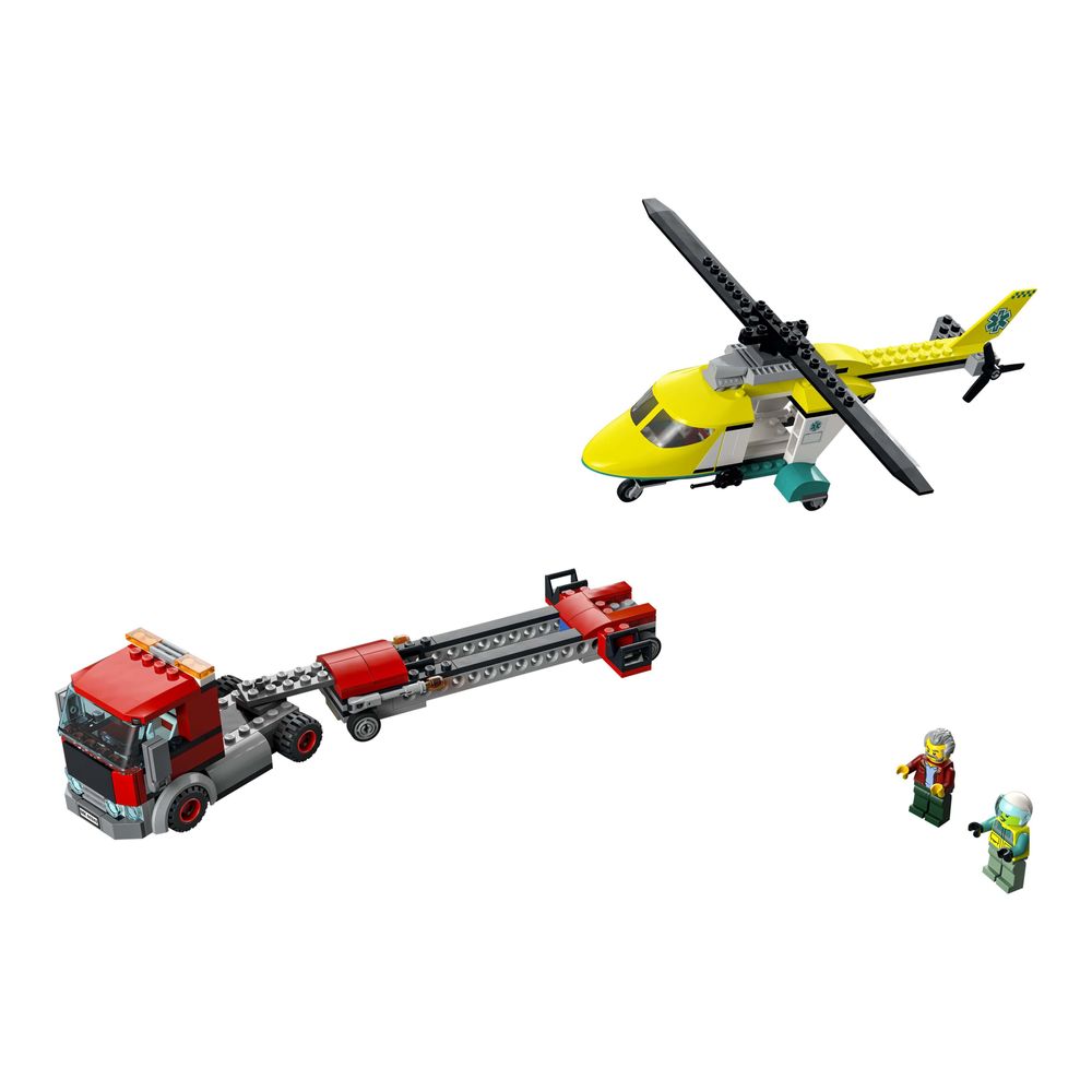 LEGO CITY 60343 Helicopter Transporter 2