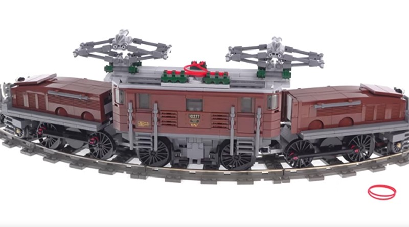 How to upgrade LEGO 10277 Crocodile Locomotive