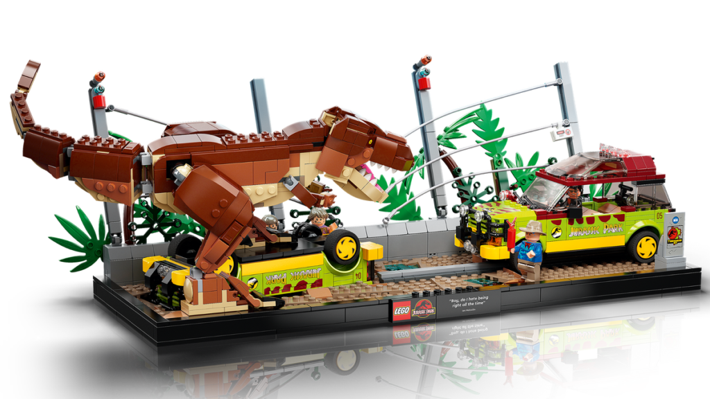 LEGO 76956 Jurassic Park T.Rex Breakout featured 1024x576