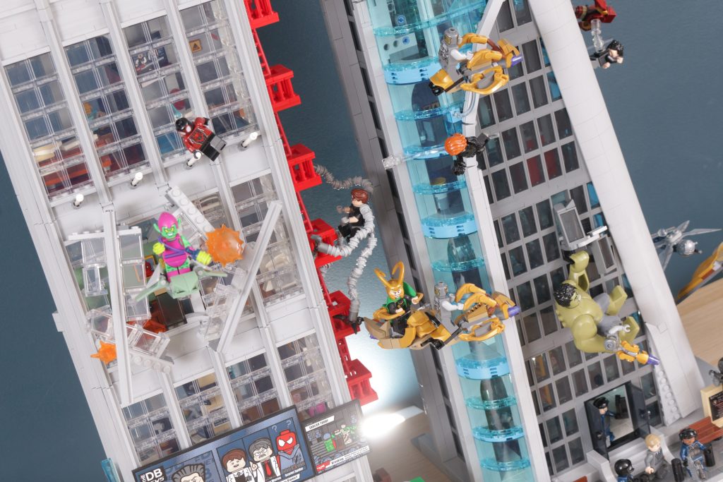 LEGO Marvel 76269 Avengers Tower review andn 76178 Daily Bugle comparison 95 1024x683