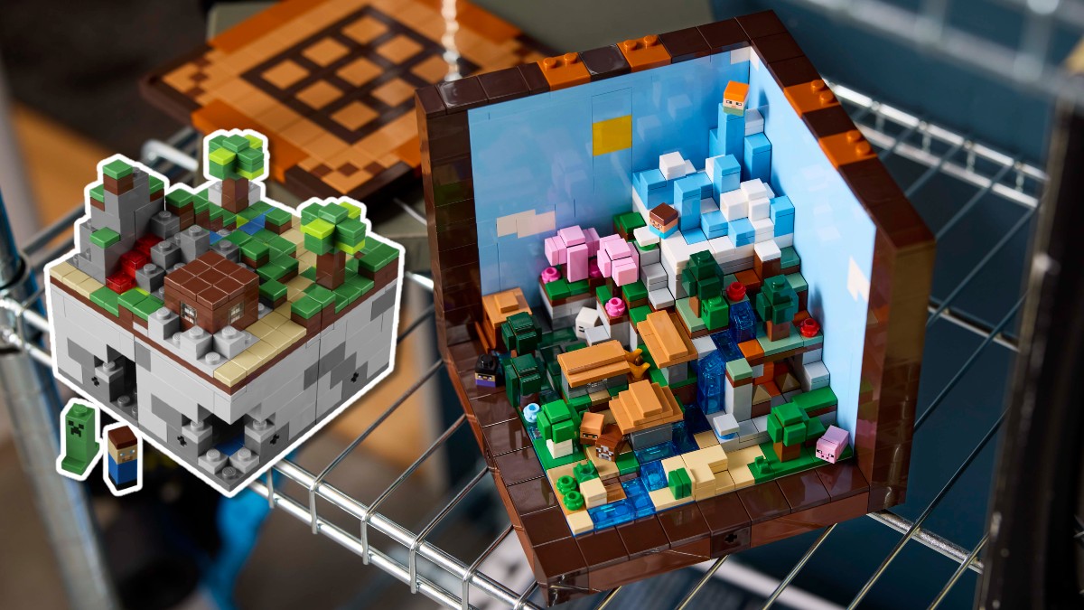 LEGO Minecraft 21265 The Crafting Table pays homage to the first sets