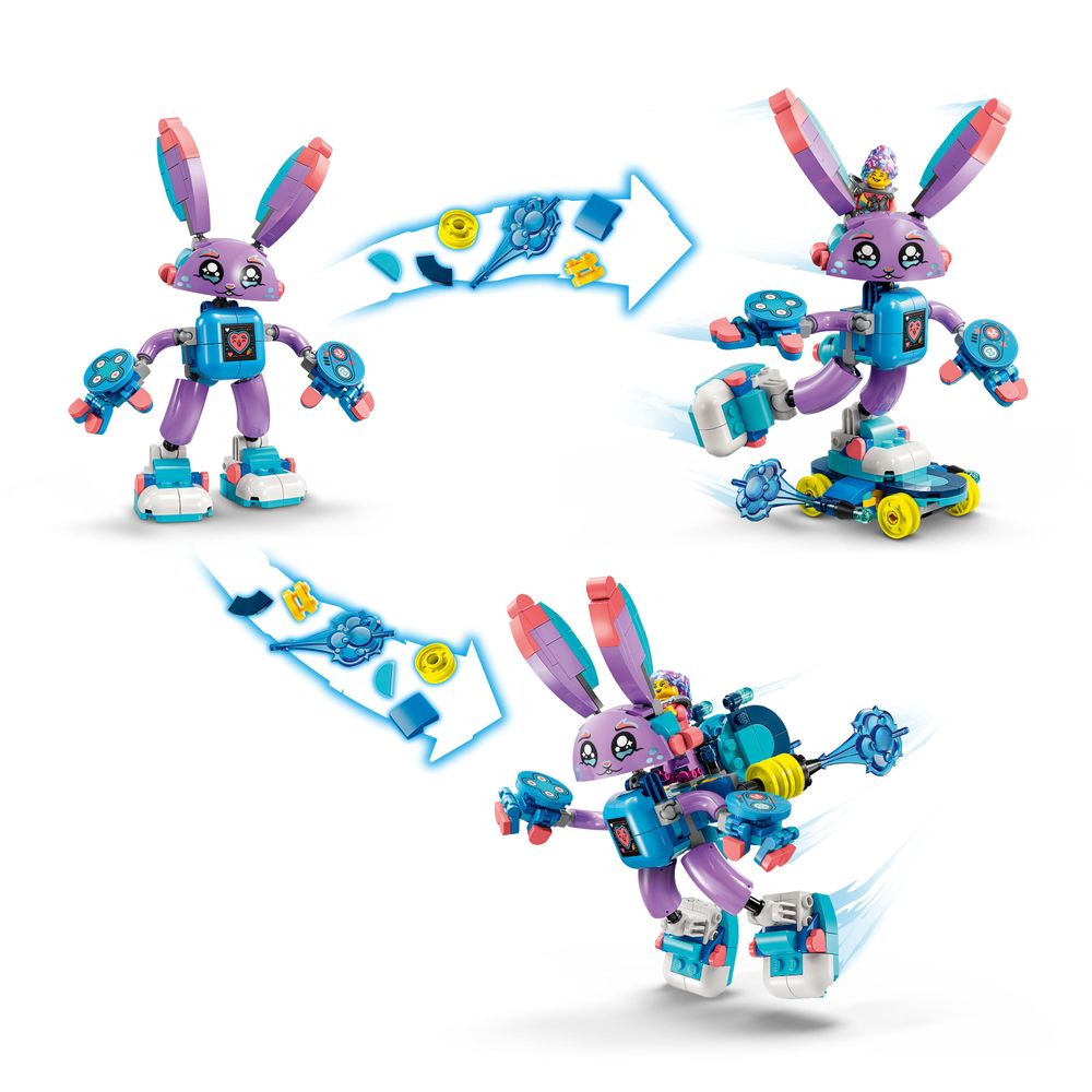71490 LEGO Izzie und Bunchurro der Gaming Hase 3