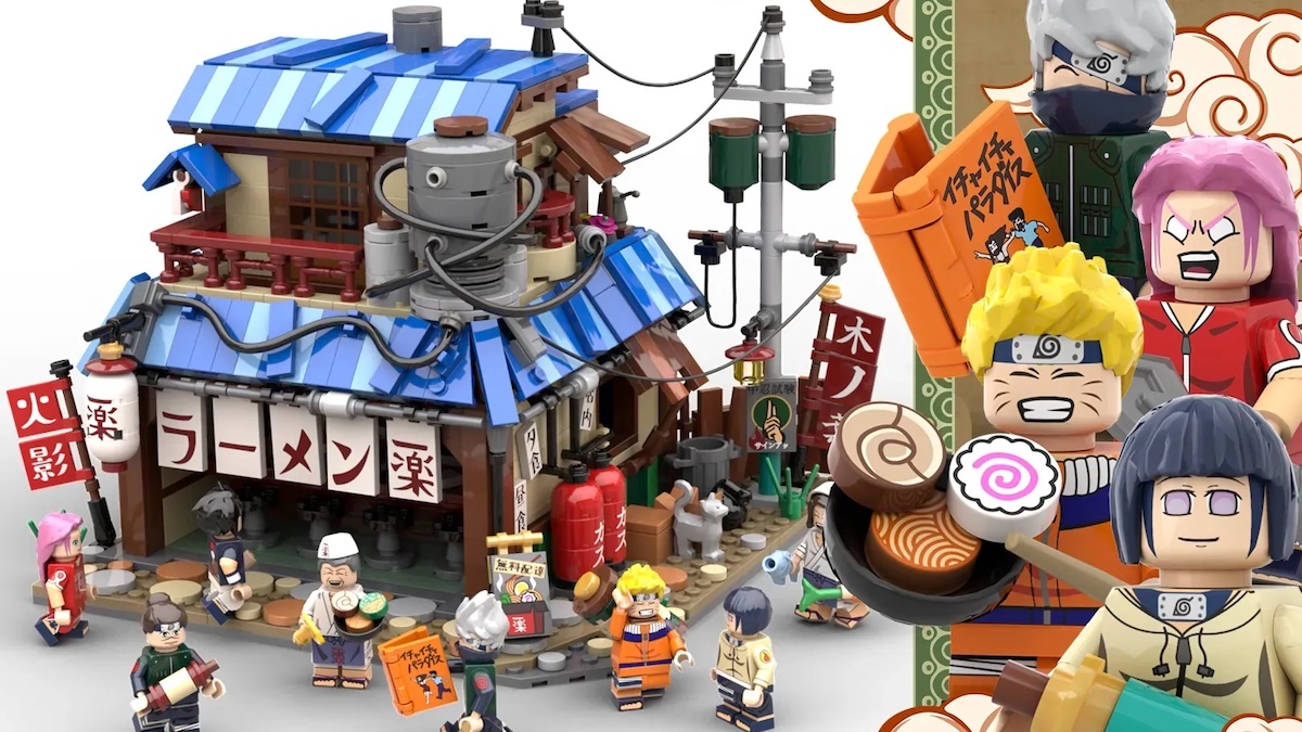 Naruto: Ichiraku Ramen Shop opens its doors to LEGO Ideas once again