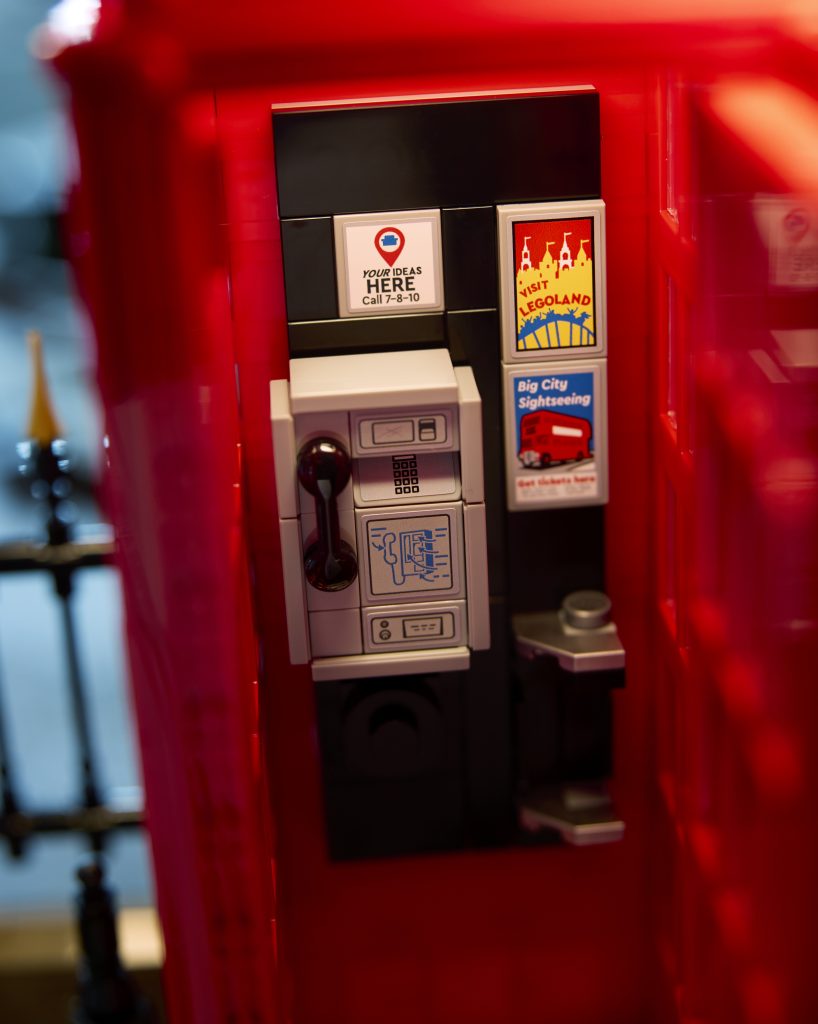 LEGO Ideas 21347 red london telephone box lifestyle 15 818x1024