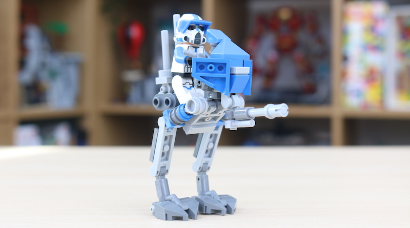 Custom LEGO Star Wars 501st Clone Troopers AT-RT build