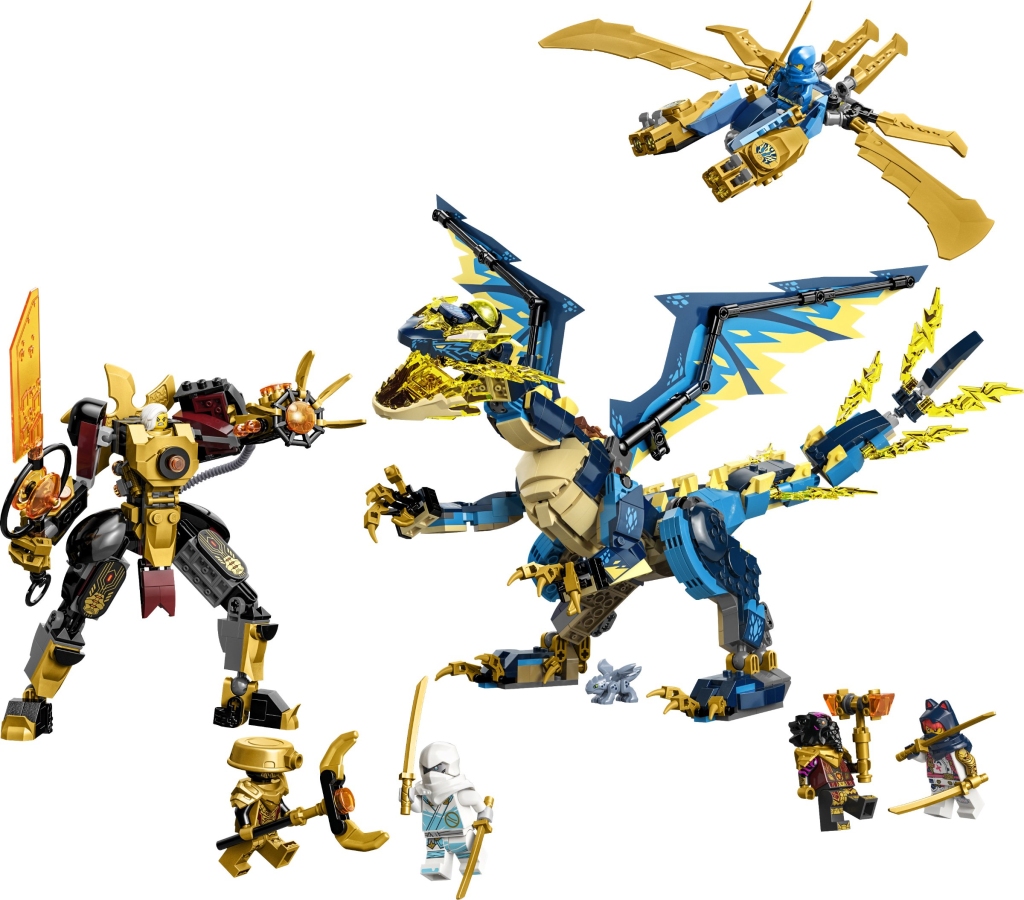 LEGO NINJAGO 71796 Elemental Dragon vs. The Empress Mech 2 1024x900