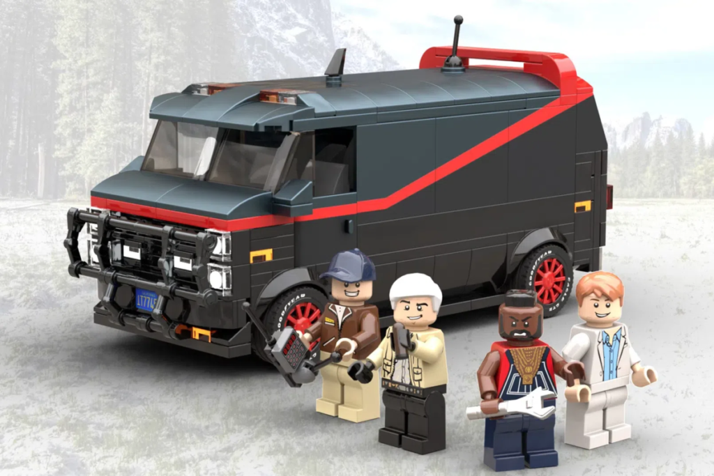 LEGO Ideas The A Team Van and Crew 1 1024x683