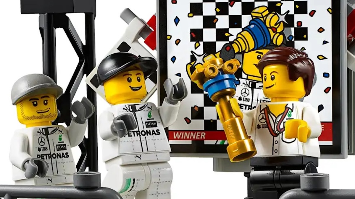 From Schumacher to Senna: Every named LEGO Formula One driver minifigure