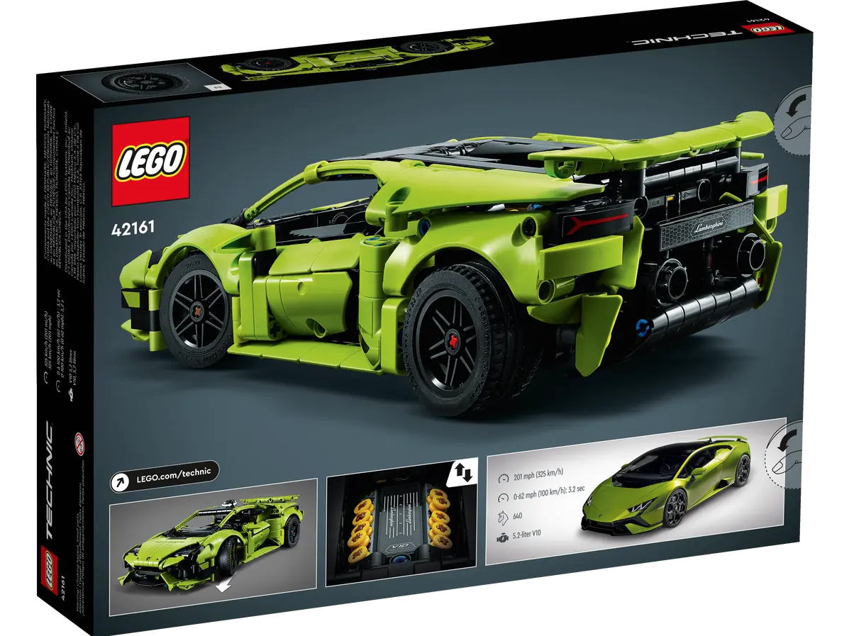 42161 Lamborghini Huracan Tecnica box back