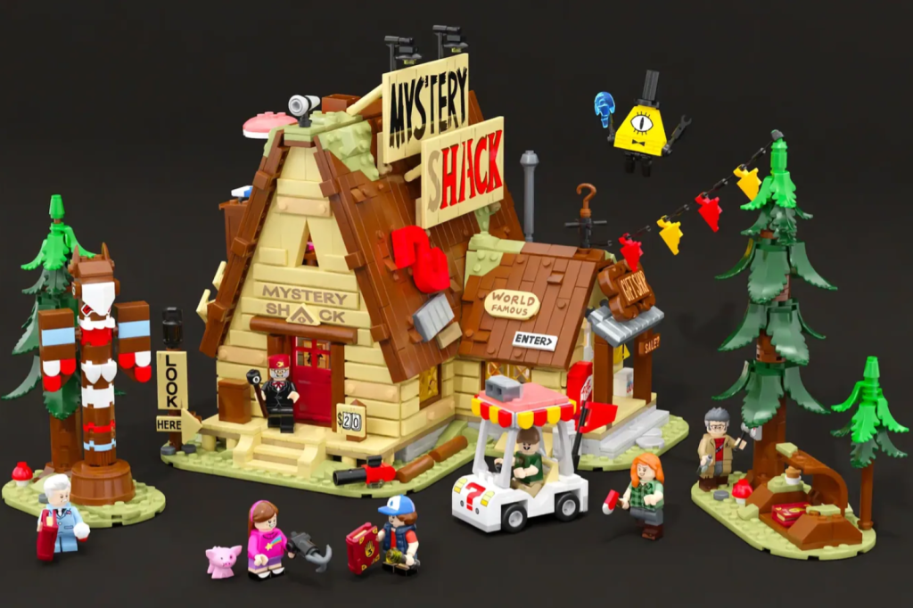 LEGO Ideas gravity falls mystery shack 2024 1 1024x682