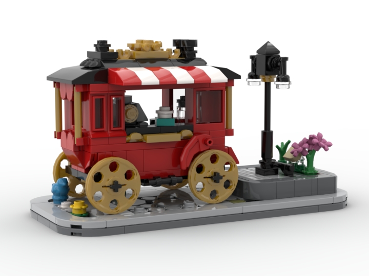 hillbillybill mini popcorn wagon