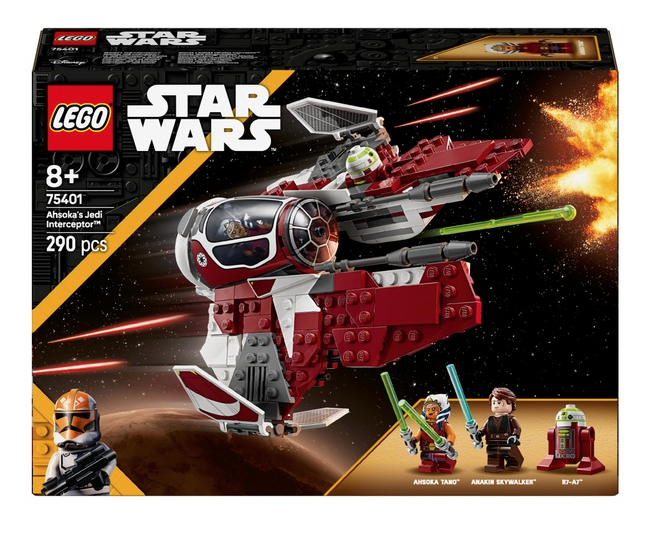 LEGO Star Wars 75401 Ahsokas Jedi Interceptor box front