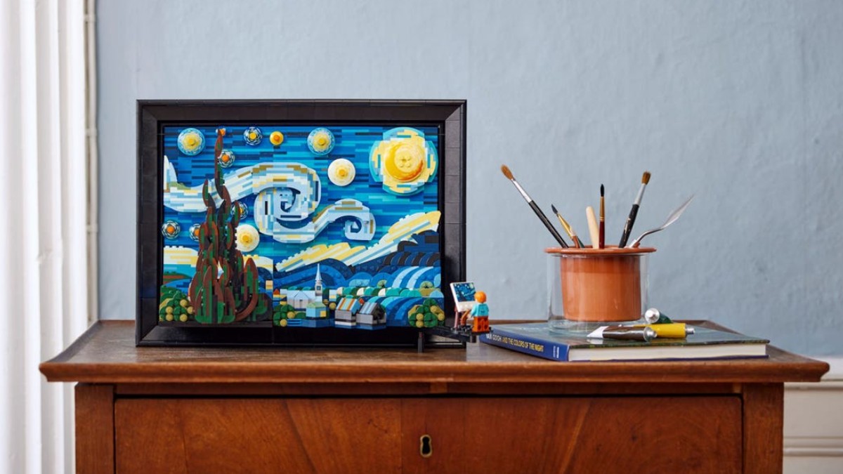 LEGO Ideas 21333 Vincent Van Gogh – The Starry Night launches today