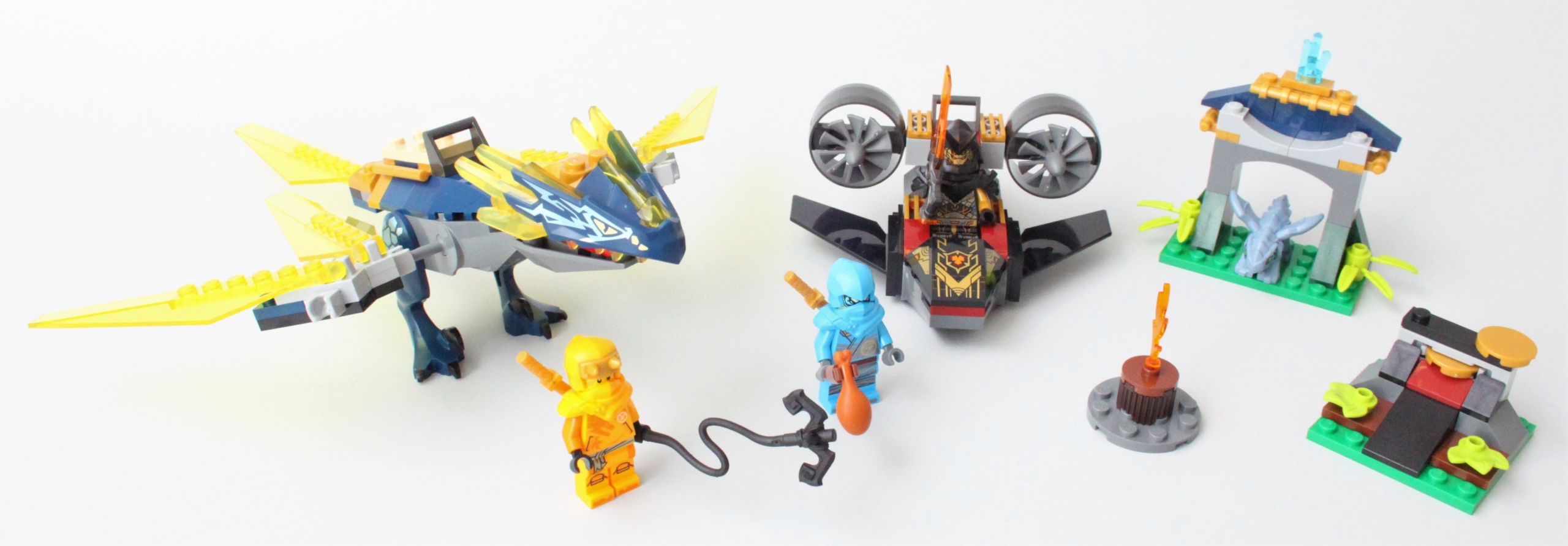 LEGO NINJAGO 71798 Nya and Arins Baby Dragon Battle review 1 scaled