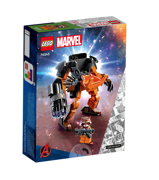 76243 Rocket Mech Armor box back