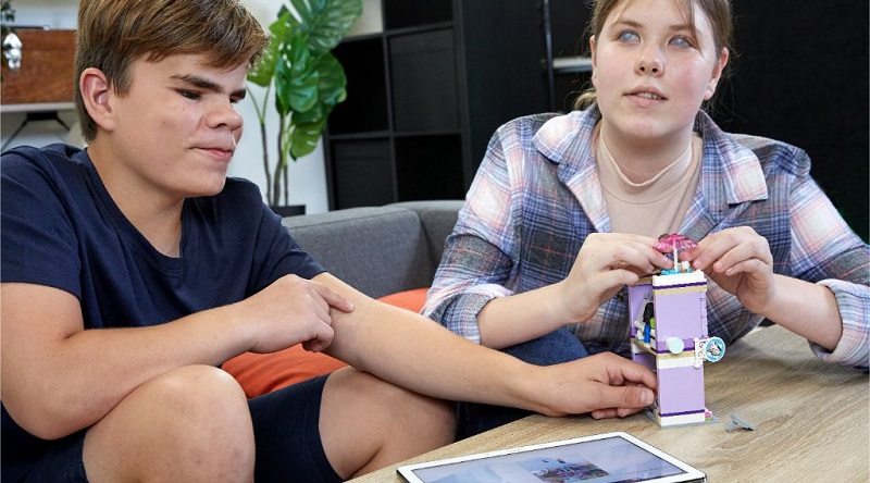 LEGO Audio & Braille Building Instructions test phase launches