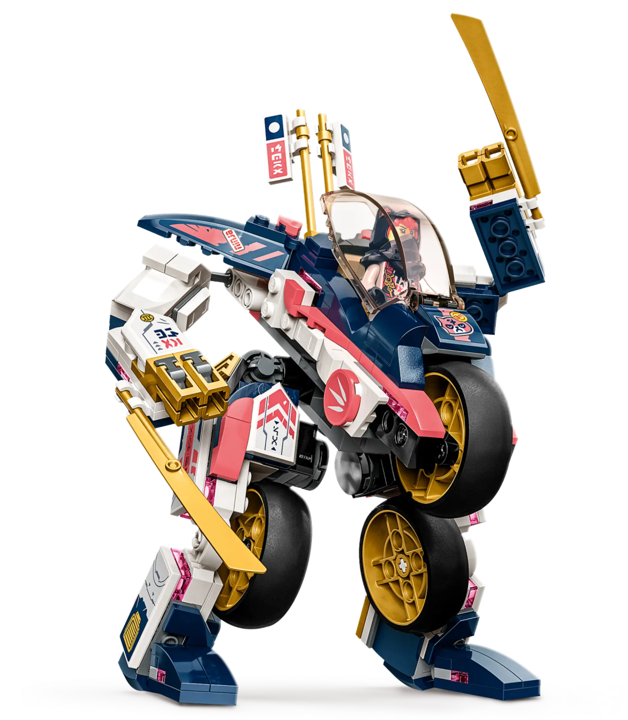 LEGO NINJAGO 71792 Soras Transforming Mech Bike Racer 4