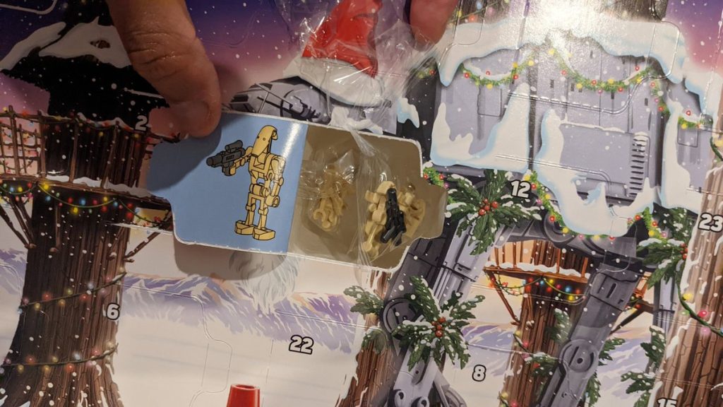 JAY ONG 75340 LEGO Star Wars Advent Calendar duplicate Battle Droid 1024x576